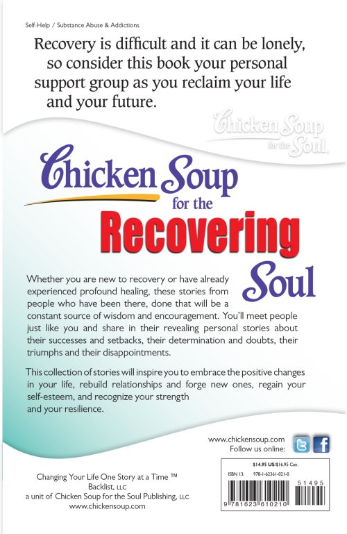 Chicken Soup for the Recovering Soul back cover
