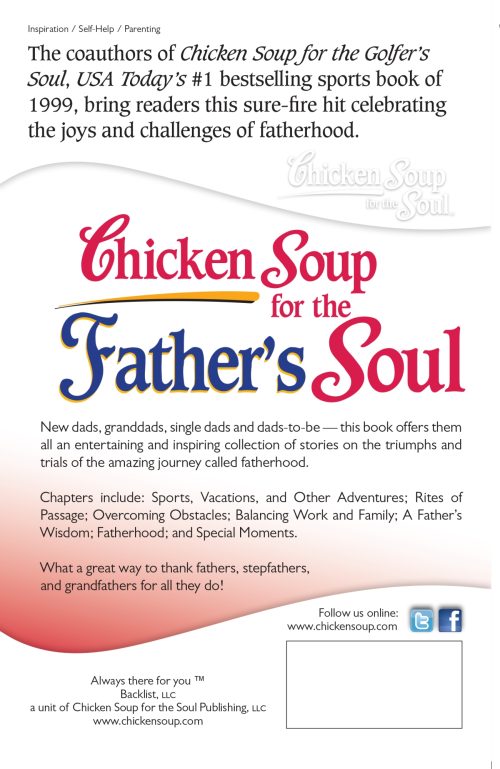 Chicken Soup for the Father's Soul back cover